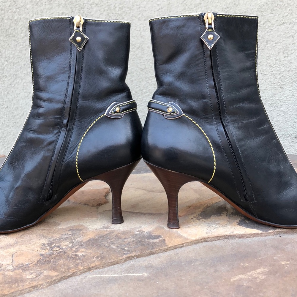 Louis Vuitton leather ankle booties - Picture 5 of 7
